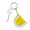Mini Tooth Model Shape Keychain Bag Ornament Backpack Charm Pendant Car Keychain