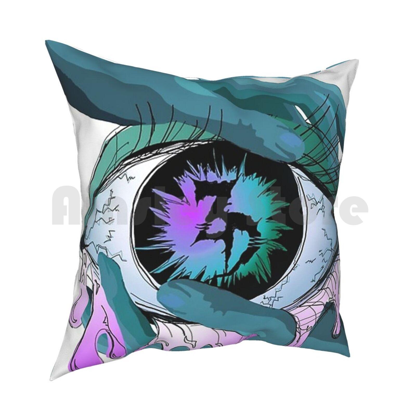 Zeds Dead Edm Eye Art Pillow Case Printed Home Soft Throw Pillow Zeds Dead Edm Eye Art Fashion New York Pattern London 30cmx30cm