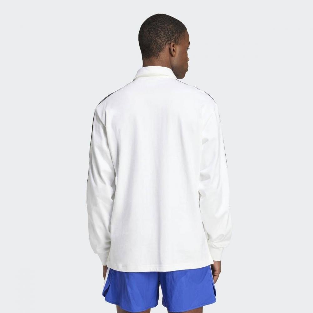 adidas Men S Rugby Polo Shirt White Iz2459