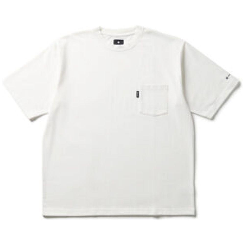 Snow Peak T shirT New sTandard pockeT T shirT offwhiTe M Size