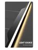 Nordic Minimalist LED Pendant Light - Sleek, Single-Line Design for Dining Room, Study, Bar, or Office.