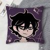The Coffin Of Andy And Leyley Double-Sided Printed Square Decorative Cushion Cover For Sofa Living Room Home Decor