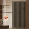 Yicang No-Drill Waterproof Shower Curtain Set
