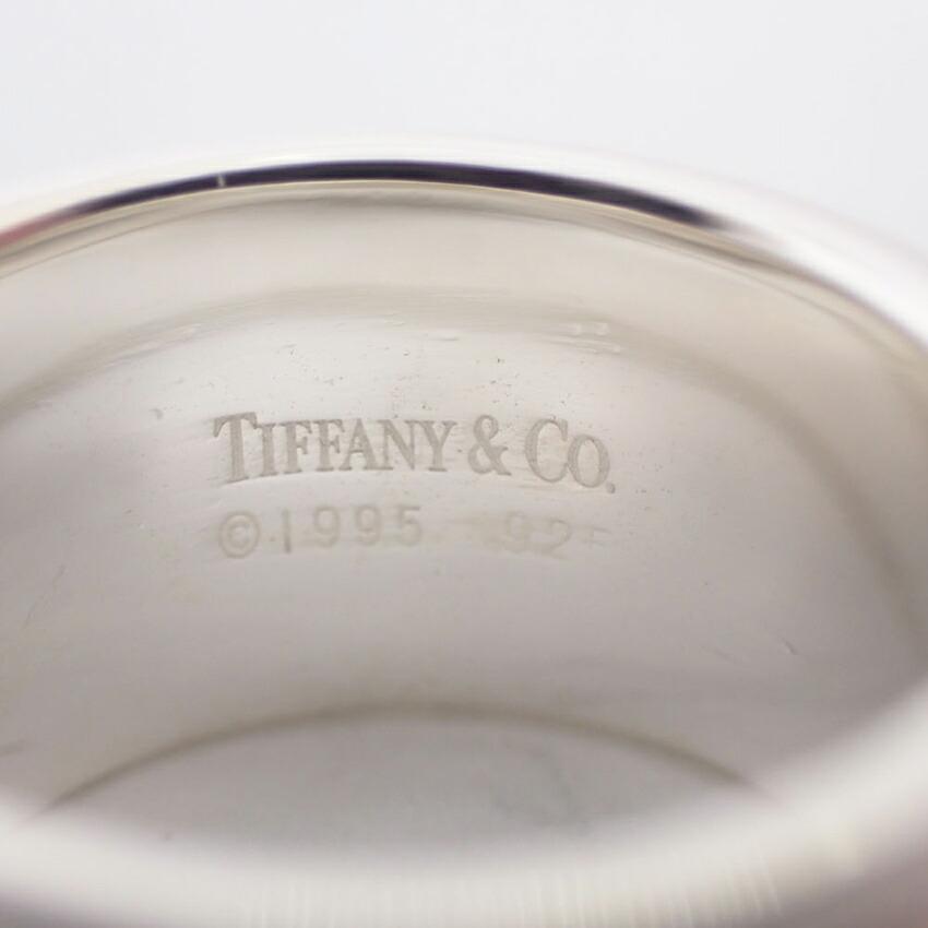 [Pre-owned] TIFFANY 925 Atlas Wide Ring / Size 12 / J76-68