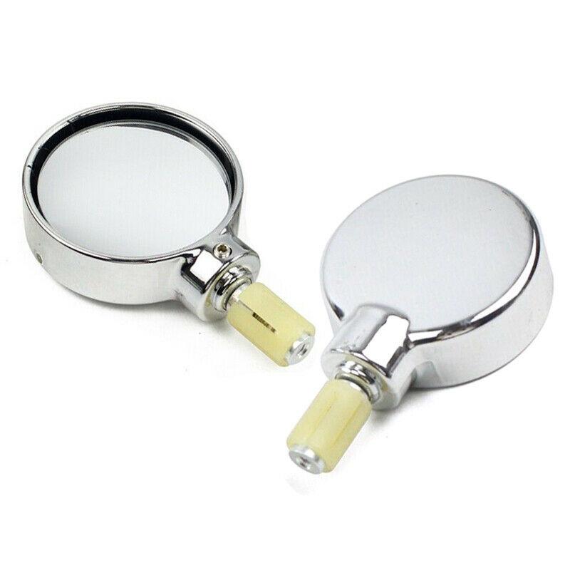 

Ретро Зеркала на Руль Мотоцикла Серебристые Маленькие Круглые Зеркала на Руль для Honda CBR600RR CBR1000RR CBR 600RR 1000RR