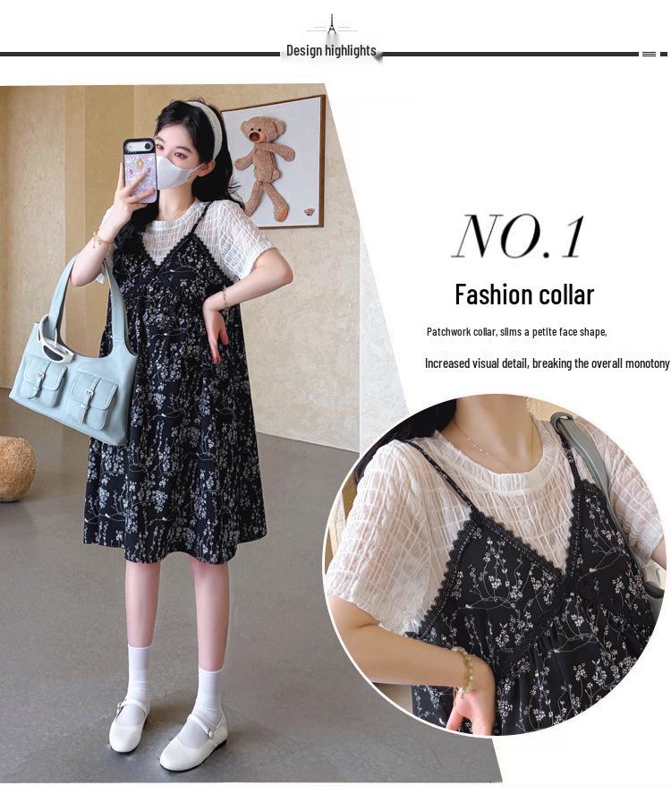 2026 Summer Minimalist Maternity Loose Two-Piece Dress