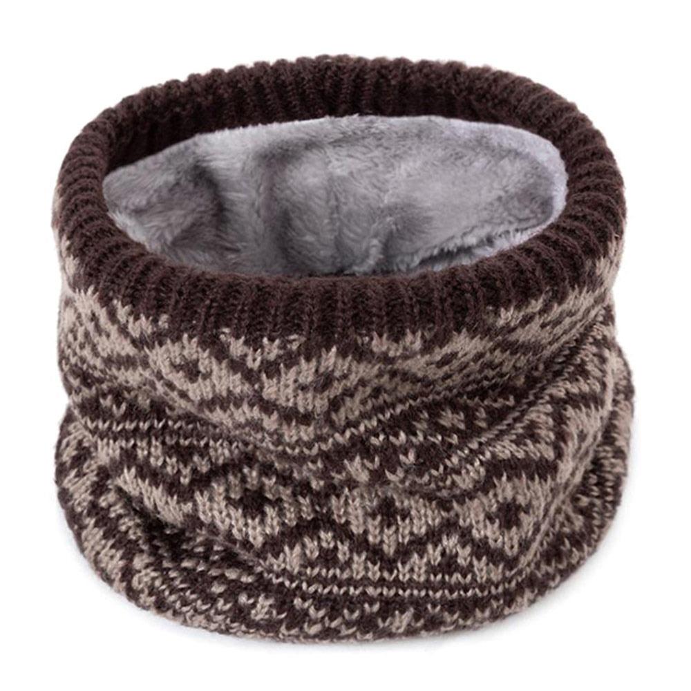 Soft Winter Neck Warmer Knitted Face Mask Fashion Neck Scarves Women Men