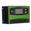 Solarladeregler LCD-Anzeige Timing Intelligent Automatisch Solarmodulregler mit Dual-USB-Anschluss 40A 12V 24V