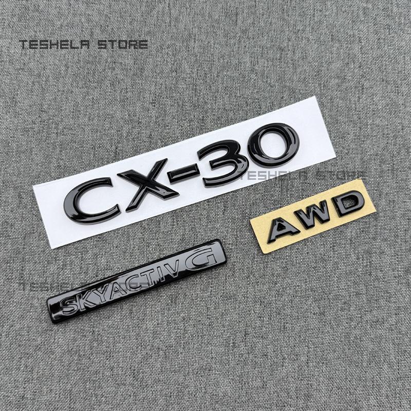 For Mazda CX-50 Car Modification Rear Marked Side Marking CX-30 Decorative Car-Sticker RearCX-60 CX-90 Trunk Fender Sticker Wcgvh11