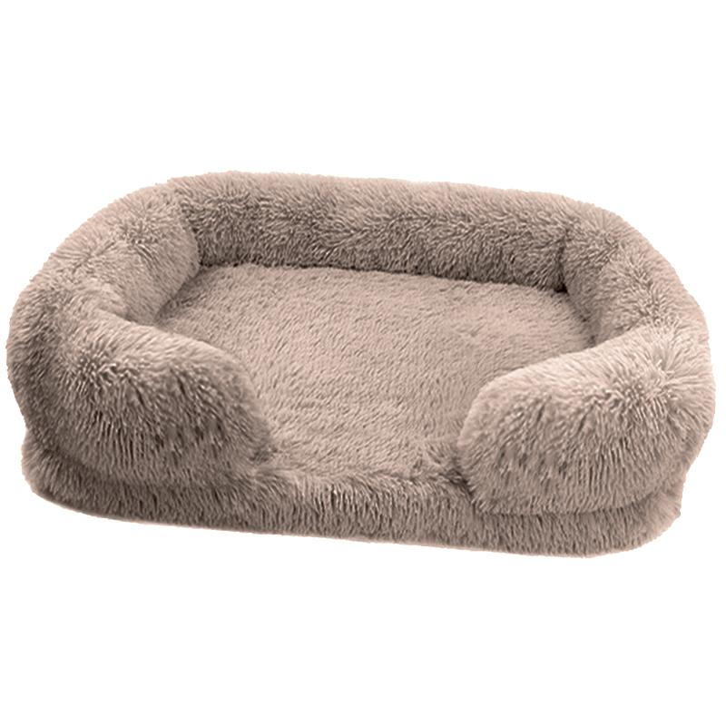 Super Warm Bed Dog Plush Pet Bed Winter Thickened Cushion Dogs Sleeping Beds and Sofa Removable Mat Dog For Small Large Dogs Cat