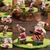 Aquarium Decor Fish Tank Aquarium Ornament Resin Crafts Cartoon Christmas Series Landscaping Decor