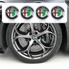 For Alfa Romeo 2026 Hot Sticker 4Pcs Car Emblem Wheel Hub Center Cover Car Accessories For Alfa Romeo Giulietta 159 Mito Giulia 
