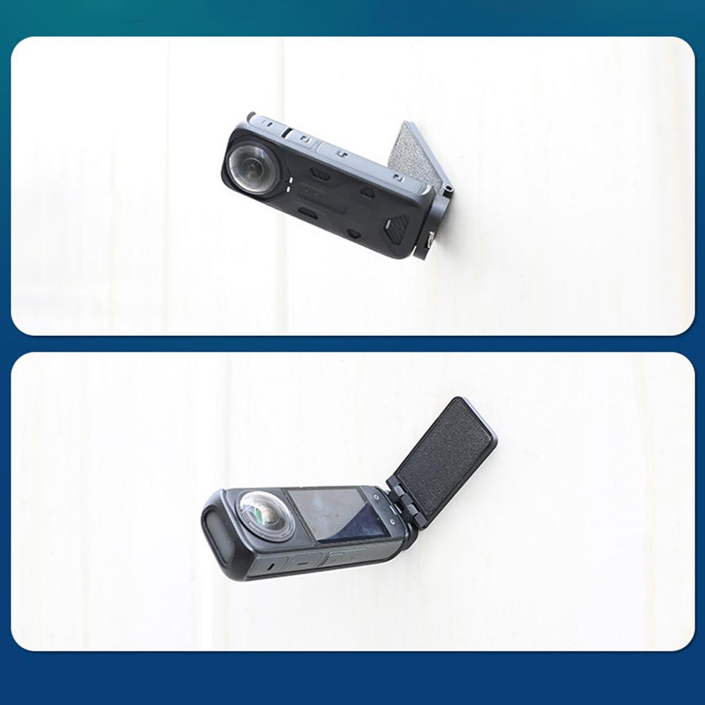 For Insta360X5 X4 X3 Magnetic Bracket Base With 1/4 Screw Multifunctional Desktop Fixing Accessories Magnetic Bracket Base