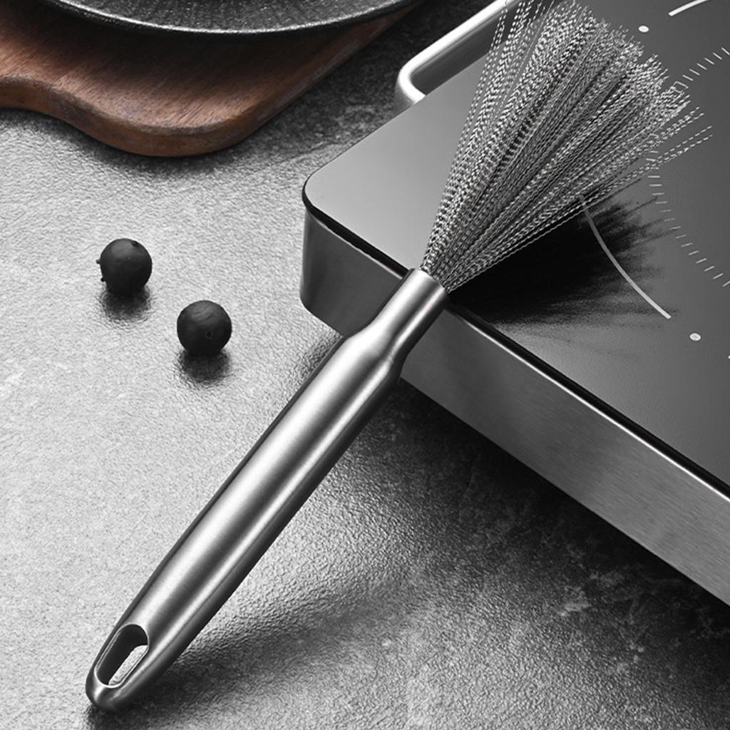Deep Cleaning Brush 304 Stainless Steel Scrubber Designed For Pots Pans And Kitchen Surfaces