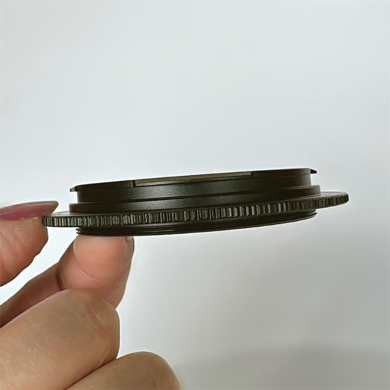 Metall-Objektivadapter, Objektivumkehr für Kameras, Objektivumkehradapter, Objektivfassungskonverter, 49 mm / 52 mm / 58 mm Durchmesser
