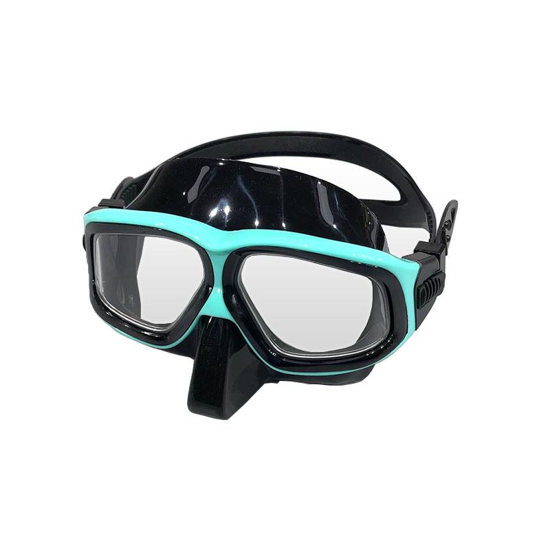 Free Anti-fog Diving Goggles Transparent Silicone Snorkeling Mask