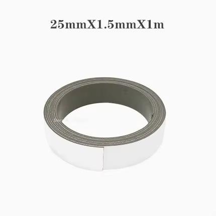 1-10M DIY Strong Flexible Magnet Strip Self Adhesive Magnetic Tape Rubber Magnet Tape Soft strip tape strong back glue 39.37inch