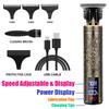 Electric T9 Vintage Hair Clipper For Mens Professional Carving USB Rechargeable Beard Hair Trimmer Boyfriend Father Friend Gift