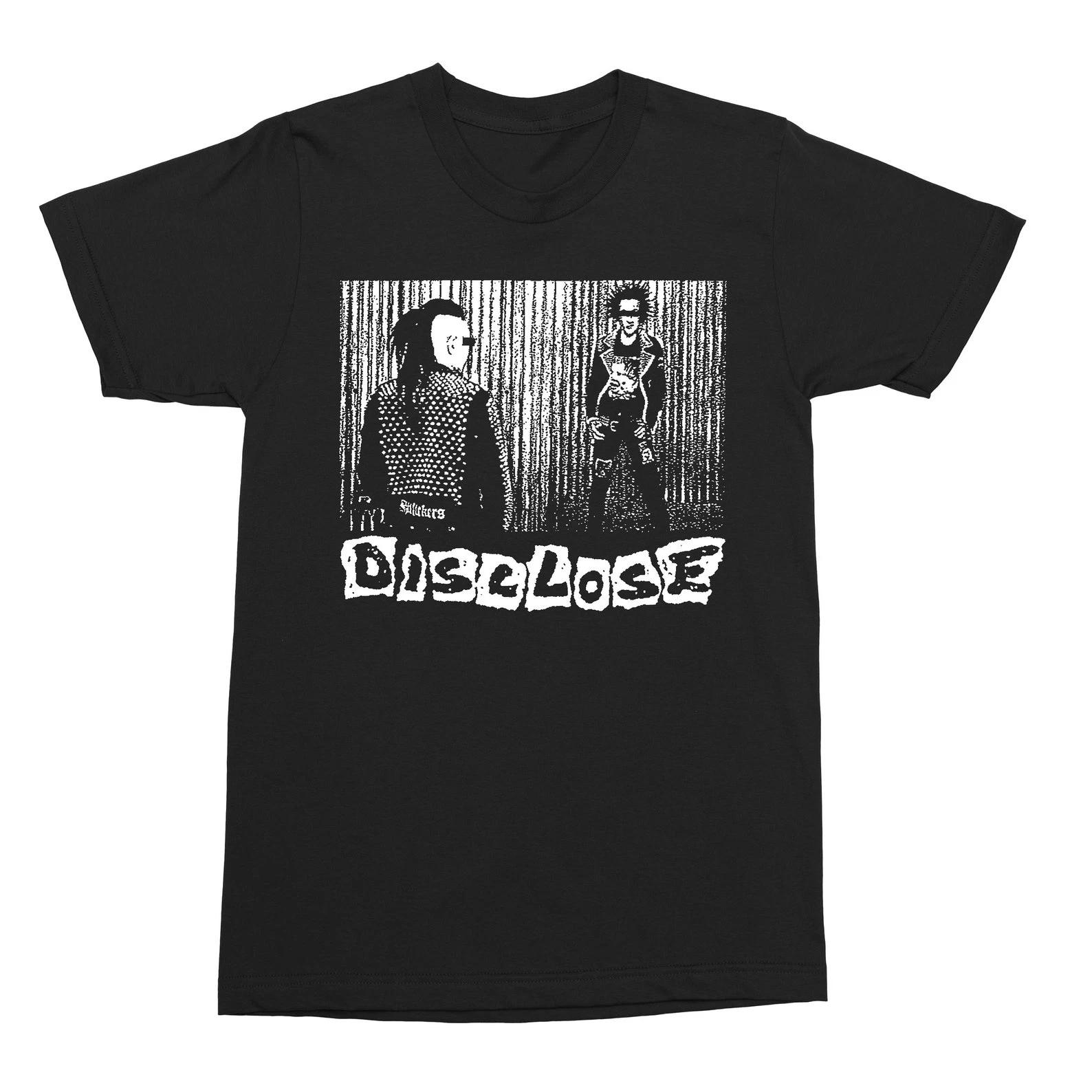 

DISCLOSE Studded T-Shirt, Japanese D-Beat Crust Disfear Mob 47 Avskum Punk M