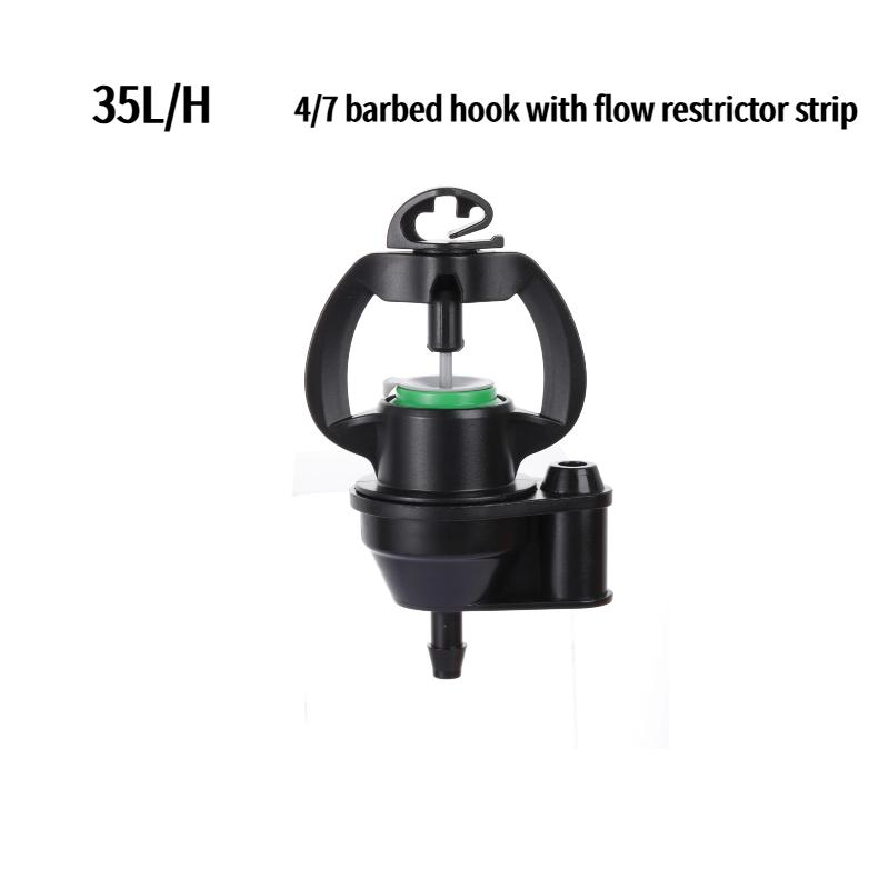 

5Pcs Pressure-Compensating High-Volume Sprinkler Head 35L 55L100L Advanced PC Flow-Control Sprinklers Agricultural Spray Nozzle