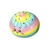 PU Slow Rebound Soft Squishy Bun Toy Stress Relief Squeeze Toy Durable Material Safe for Kids and Adults Random Design