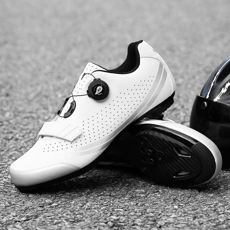 Rad-Sneaker Mtb mit Cleats Herren Carbon Sport Speed Bike Schuhe Damen Mountain Racing Flat SPD Rennradschuhe