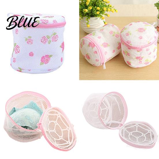 1 Pc Underwear Storage Zipper Net Wash Bag Mesh Bra Laundry Basket Washing