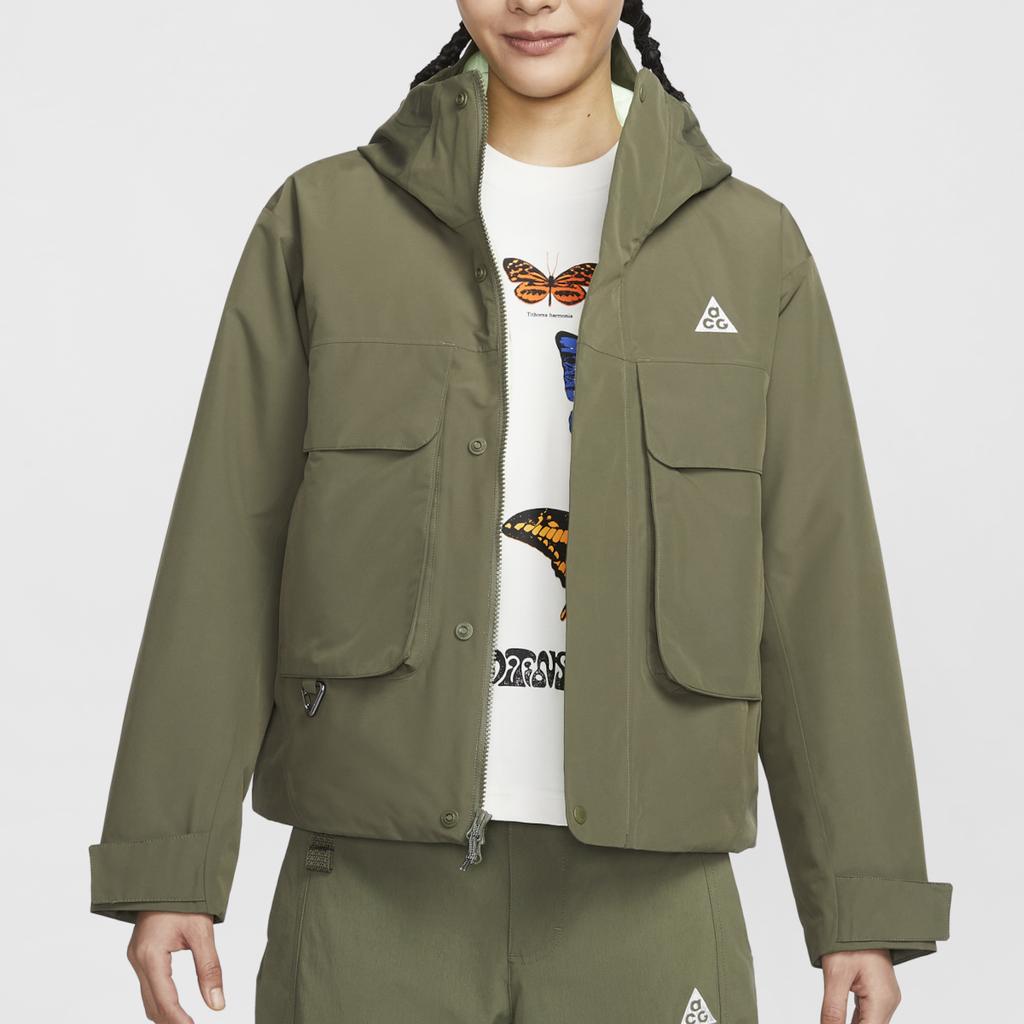 Nike Storm-Fit ACG Skull Peak Comfortable Skin-Friendly Hooded Long Sleeve Jacket Women Jackets FV7328-222