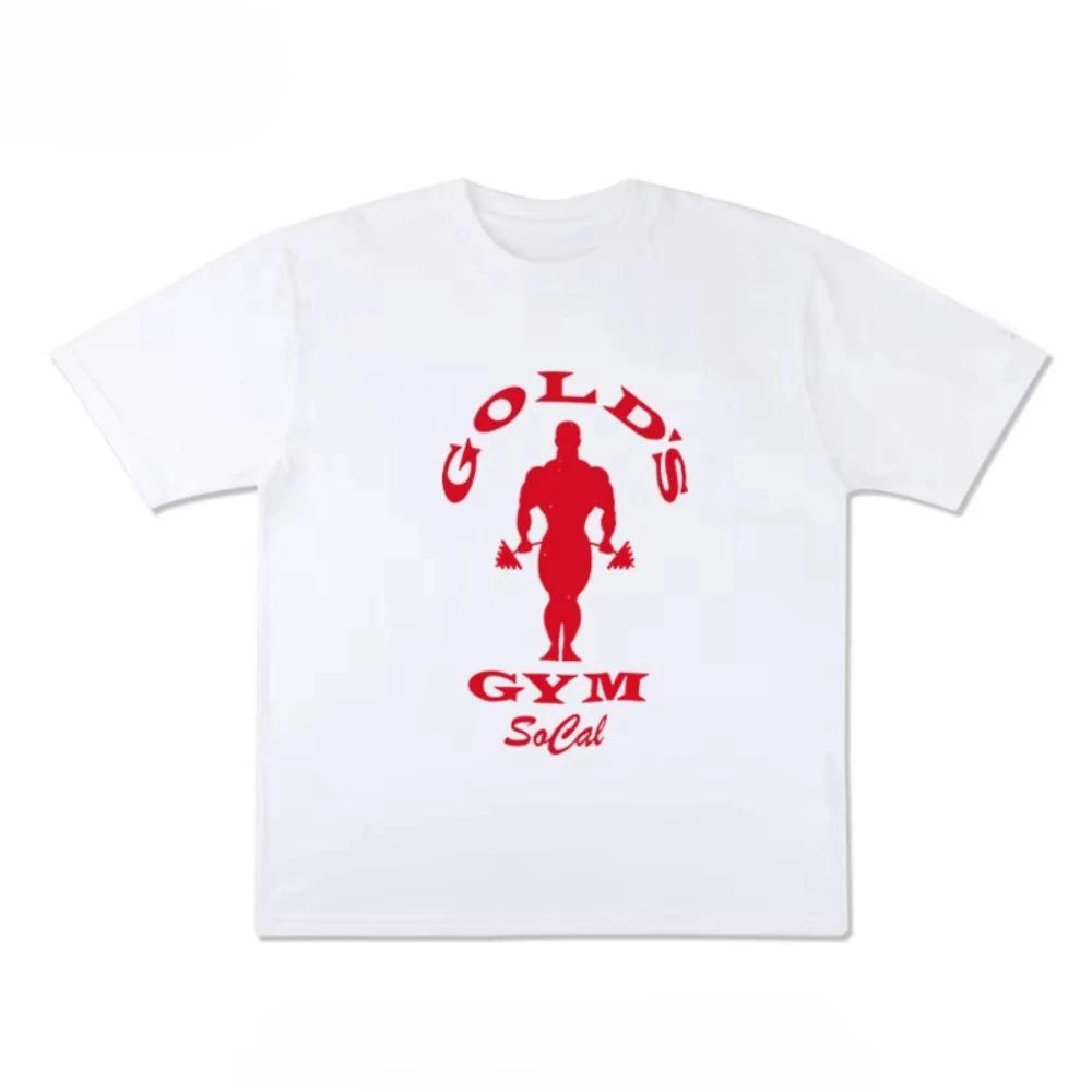 2026 Sommer Mode Trendiges T-Shirt Connor Gleicher Stil Fitnessstudio Kurzarme Druck-T-Shirts Unisex Übergroße T-Shirts Premium Baumwoll-Oberteile L white