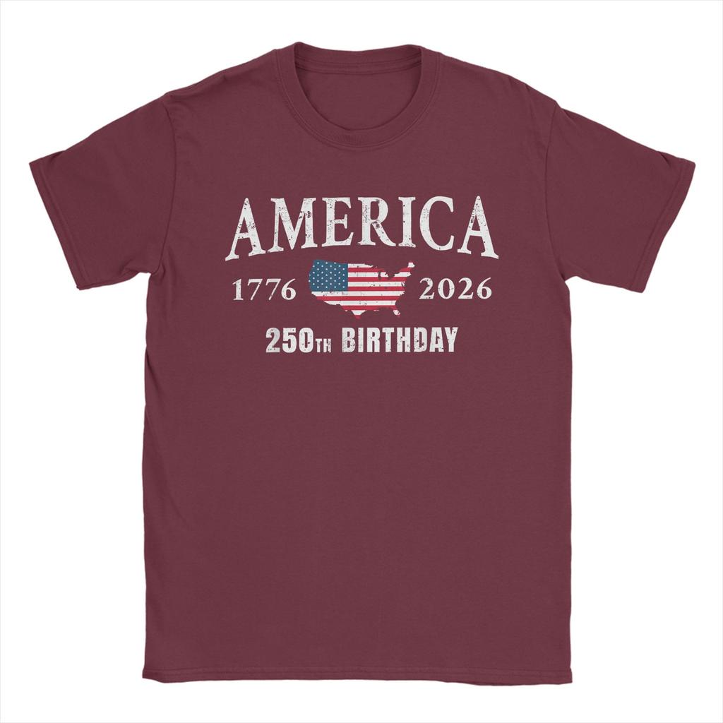 American Flag 250 Years 1776 2026 USA TShirt For Unisex Summer Vintage TShirts O Neck Harajuku Tee Shirt Cheap Tops