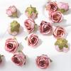 Cheap Artificial Flowers Wedding Home Decor Festival Craft Wreaths Diy Scrapbooking Candy Box Silk Roses Bridal Gift Accessories