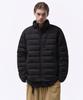 [City Leisure] High-Neck Light Down Jacket [Black]