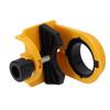 Door Lock Installation Kit Carbon Steel Hole Saw and ABS Guide Template for 1 3 8 to 1 3 4 Inch Thick Wood Door Yellow