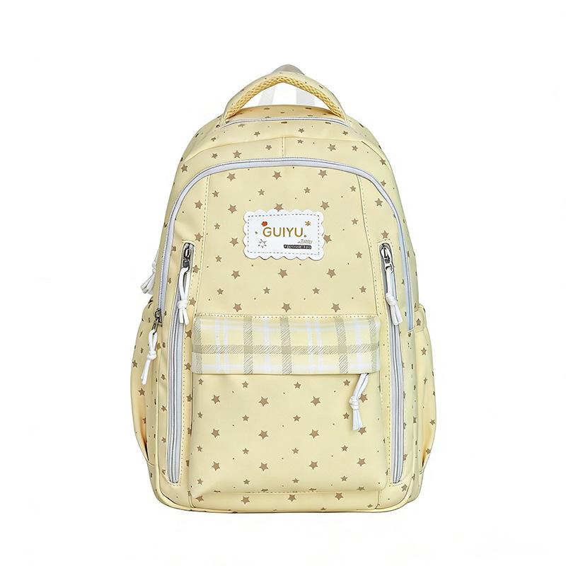 Zaino1011 nuovo zaino di alto valore per studentesse versione coreana per studenti delle scuole medie zaino stampato piccolo fresco riduzione del peso