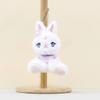Plush Soft Rabbit Toy With Pp Cotton Filling For Decor And Gifts Keychain Doll