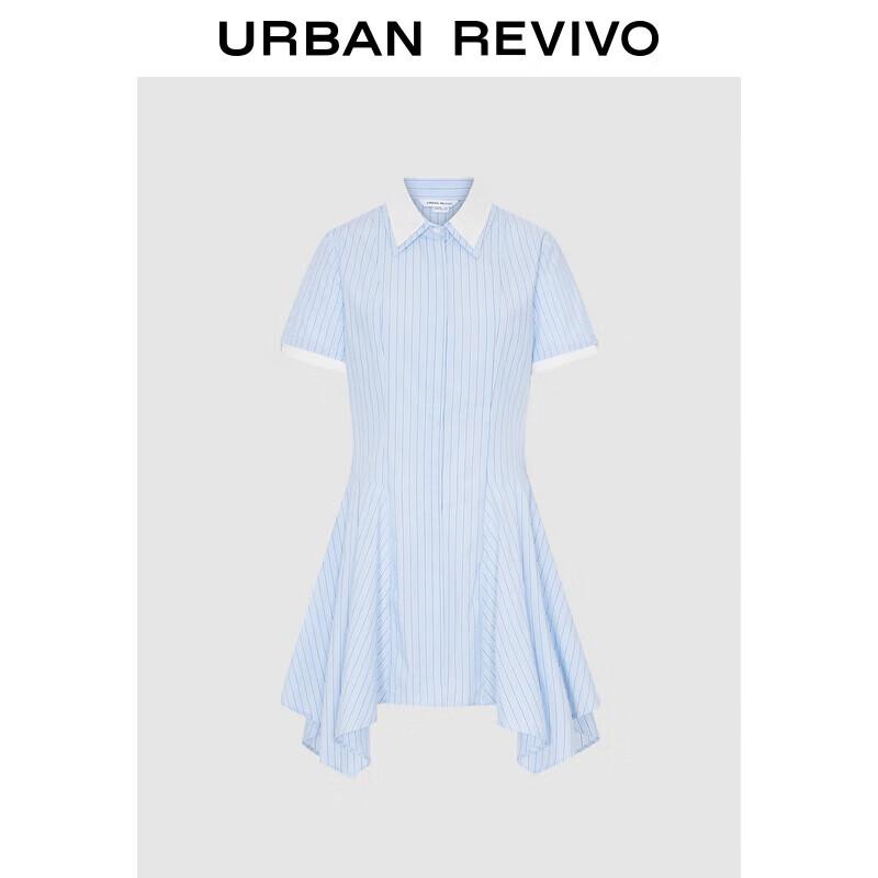 

UR Women s Color-block Stripe Polo Short Dress S