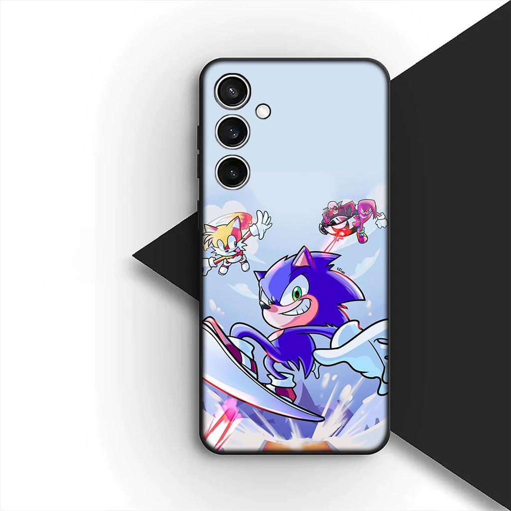 S-Sonics-Poster Hedgehog Cover for Samsung Galaxy S22 S21 S20 FE Ultra Plus A07 A15 A16 A17 A25 A37 A57 + Coque Phone Case
