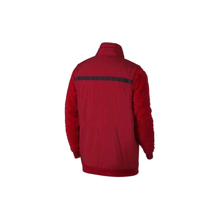 Jordan Jackets Men's Red Stand Collar Moderate Other AH6256-687