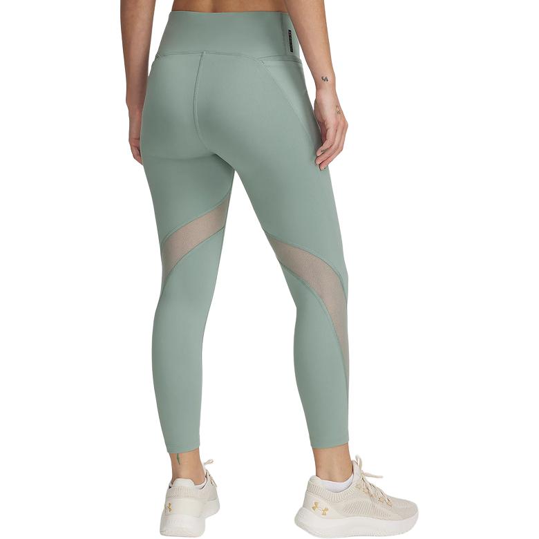 Under Armour Comfortable Mid-Rise Casual Breathable Slim Fit Sports Pants Women Pants Green 1389871-348