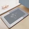 Household Diatomaceous Mud Quick Drying Soft Floor Mat Bathroom Absorbent Non-slip Toilet Toilet Carpet Thickened