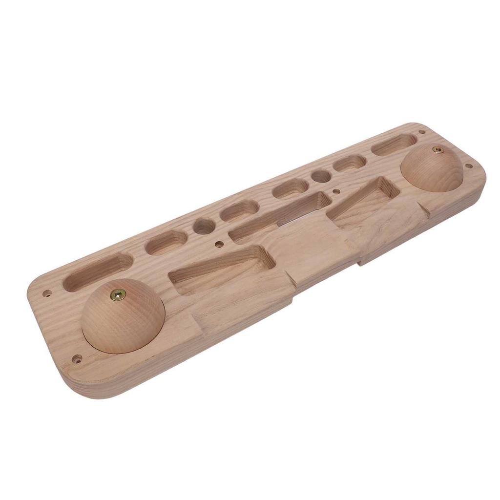 Holz-Hangboard Kletterbrett Fingerboard Klettertrainingsbrett zum Aufbau von Rumpfkraft und