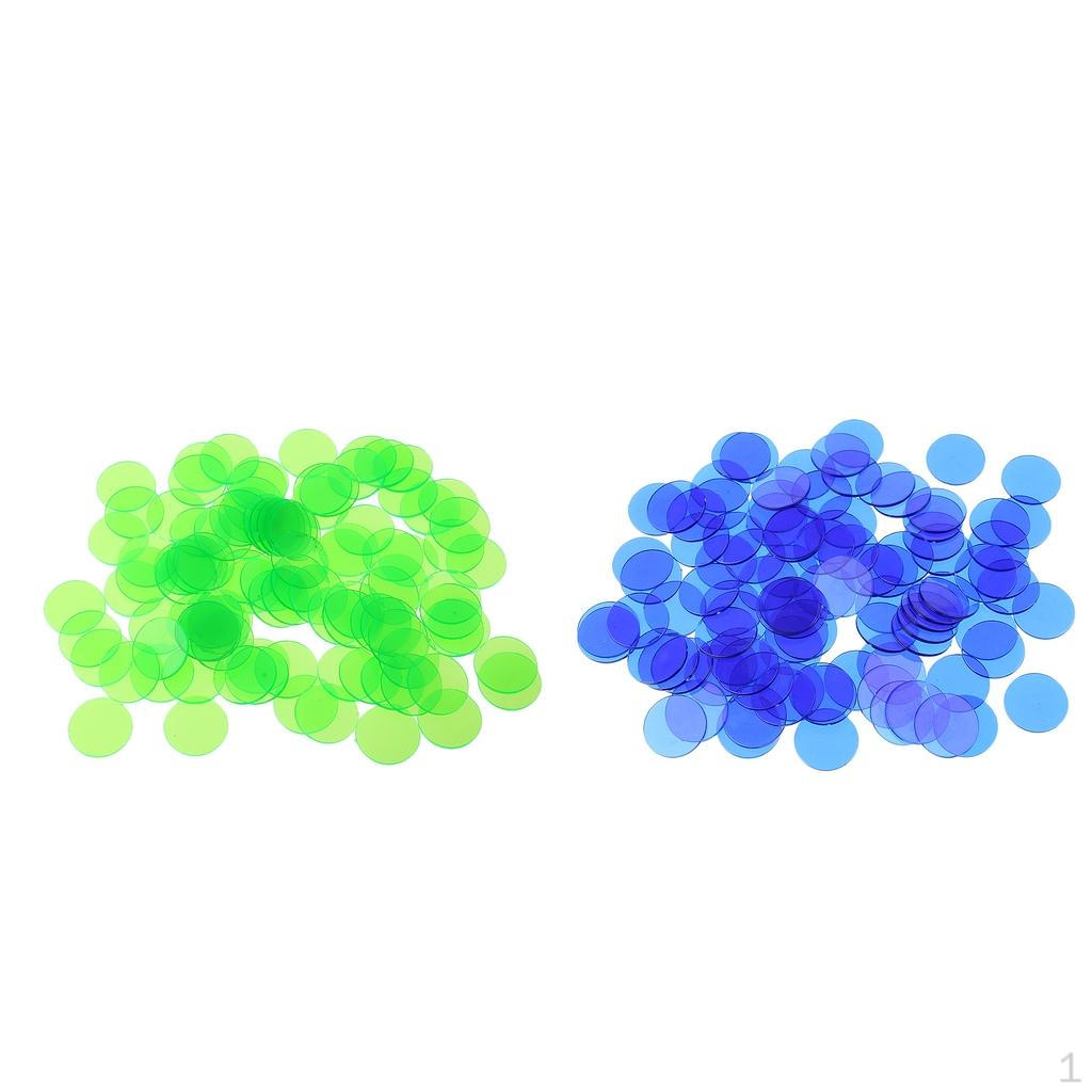 

200 шт. Покерные фишки Фишки для Бинго Обучающие игрушки ,