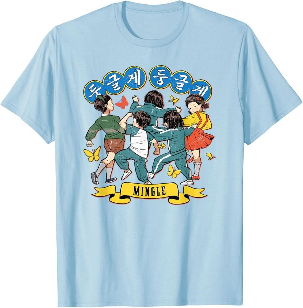 Футболка «Игра в кальмара 3 сезон: Пообщайтесь с Ён-хи и Чхоль-су» 2XL