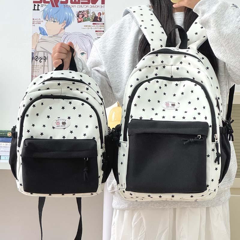 Schoolbag small fresh schoolbag female college student Korean version ins cute computer backpack junior high school high school student large capacity