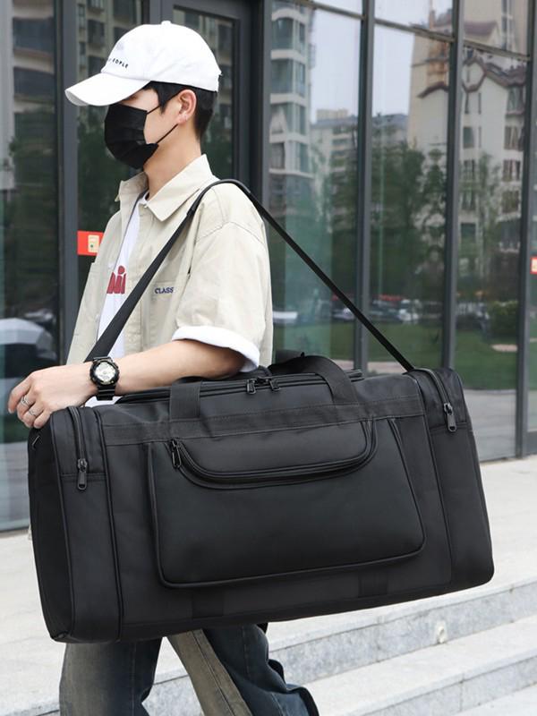 Men's Large Capacity Duffel Backpack – Travel, Work, Outdoor Use