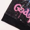 Felpa con cappuccio Godspeed Rock Europeo e Americano Streetwear Stampa Retro Usurata