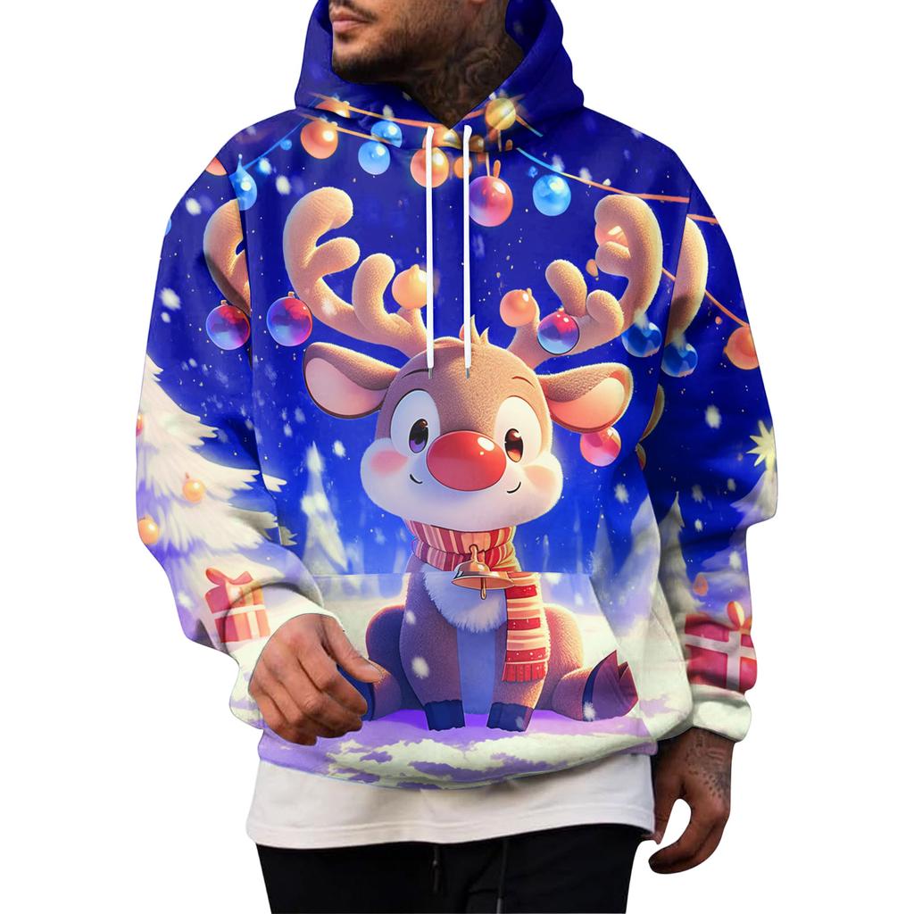 Pánská  Sportovní  Volnočasová  Dlouhý  Rukáv  S  Kapsou  S Kapucí  Kapuce  Mikina