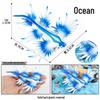 Ocean Crab Simulation Toy Set: Includes Hermit, Swimming, and Three-Spot Plastic Models