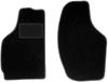 Black Front Floor Mats For: Daewoo Tico Hatchback (1996-2001)