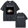 When We All Fall Asleep Where Do We Go 2026 Maglietta Uomo Donna Moda Musica Pop T-shirt a Manica Corta